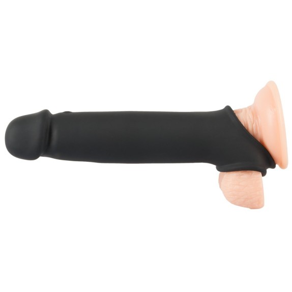 GUAINA E PROLUNGA VIBRANTE PER IL PENE SEX TOY PENIS EXTENSION