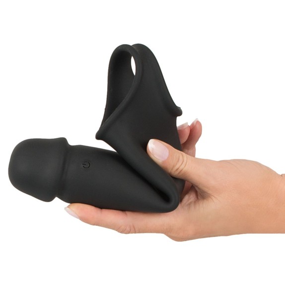 GUAINA E PROLUNGA VIBRANTE PER IL PENE SEX TOY PENIS EXTENSION