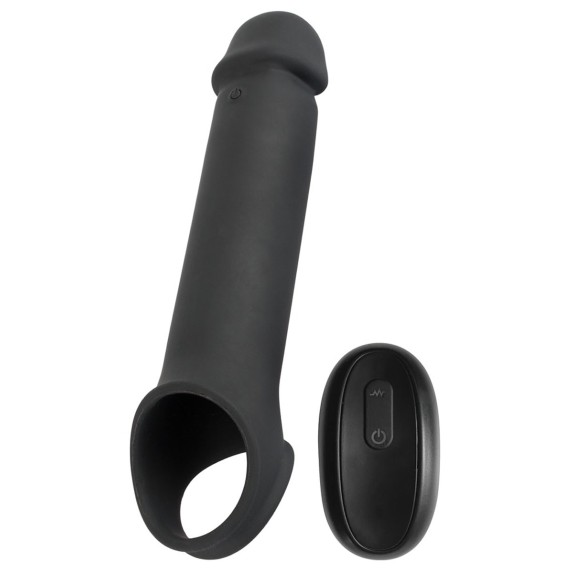 GUAINA E PROLUNGA VIBRANTE PER IL PENE SEX TOY PENIS EXTENSION