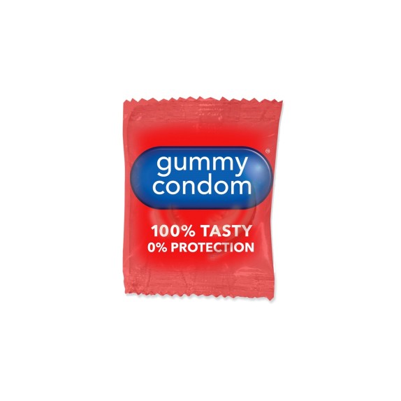 CARAMELLE A FORMA DI PROFILATTICO GUMMY CONDOMS GADGET SCHERZOSO