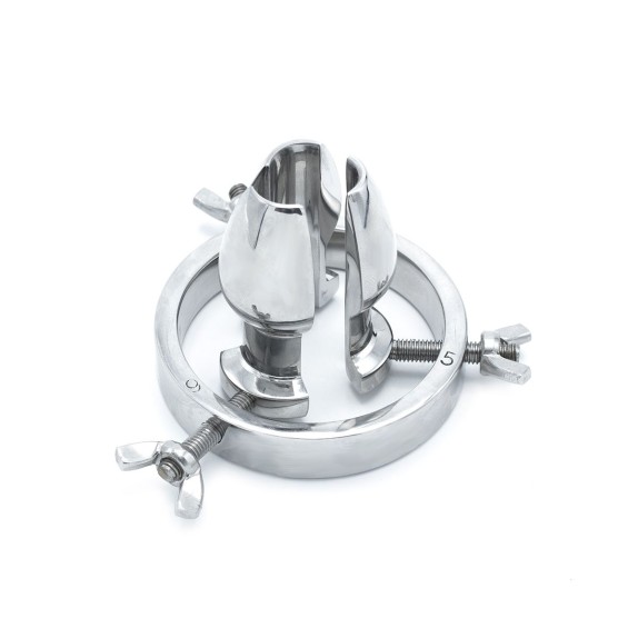 DIVARICATORE ANALE IN ACCIAIO INOSSIDABILE ANAL SPREADER DEVICE