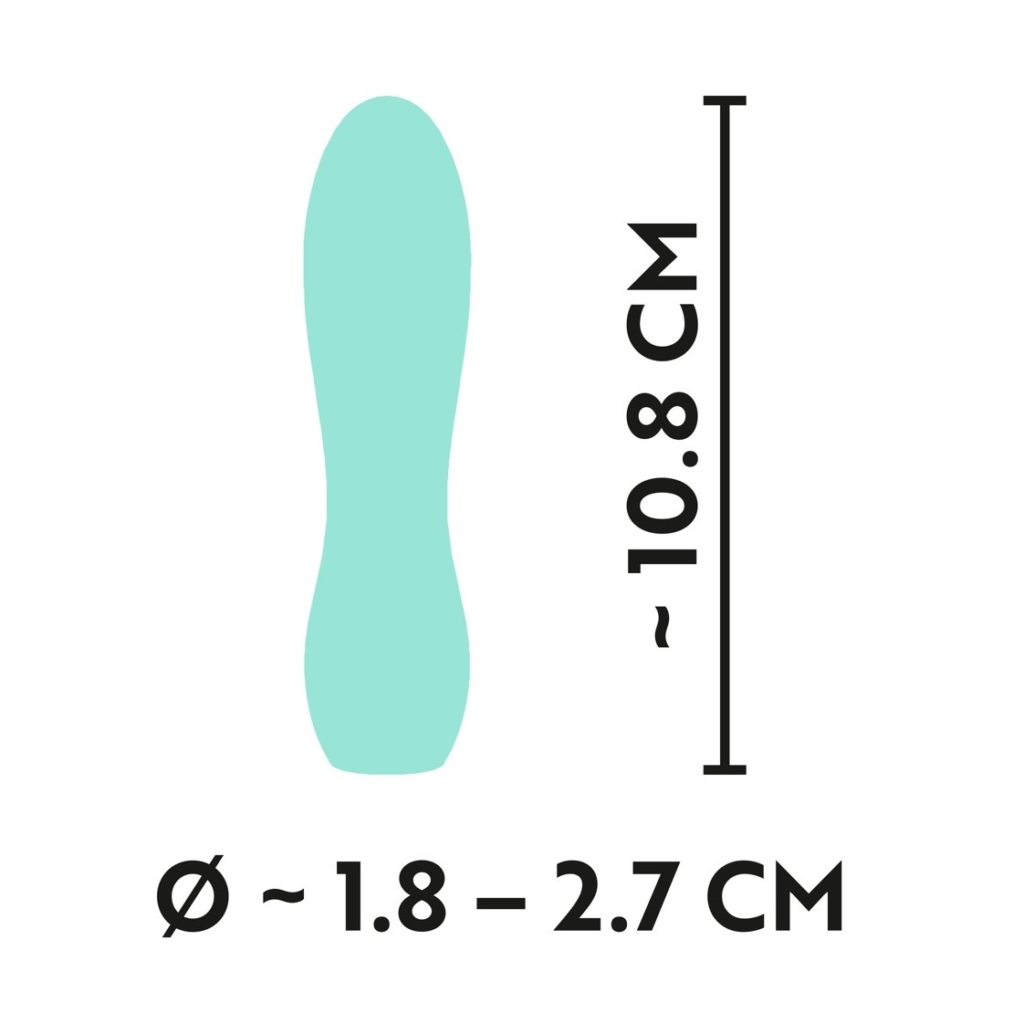 VIBRATORE PICCOLO VAGINALE E CLITORIDEO MINI...