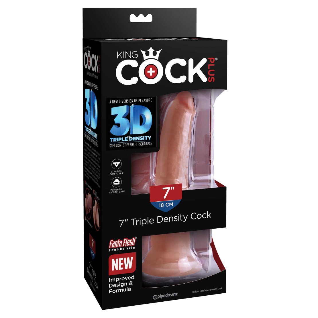 FALLO-DILDO REALISTICO TRIPLA DENSITA' SEX TOY...