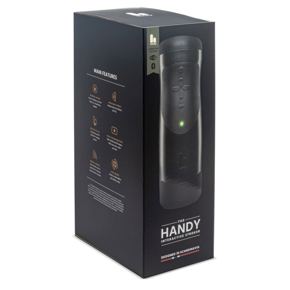 MASTURBATORE UOMO CON MOVIMENTO SU E GIU' AUTOMATICO INTERATTIVO THE HANDY