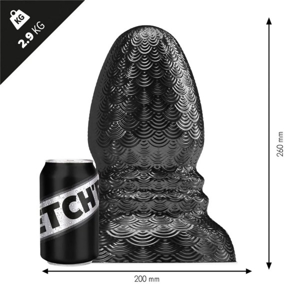 TAPPO ANALE DI GRANDI DIMENSIONI RIPPLE XL FISTING