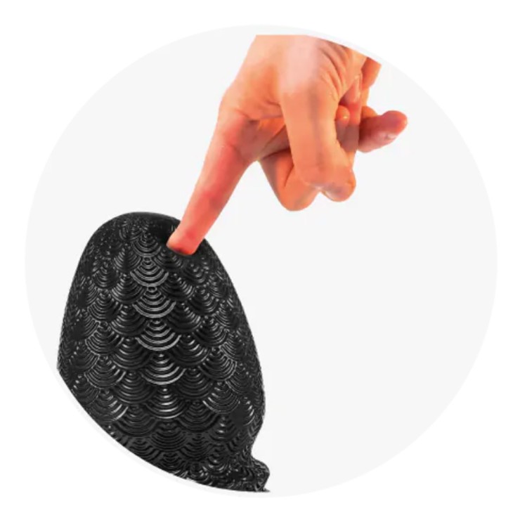 PLUG TAPPO ANALE PER FISTING GRANDI DIMENSIONI RIPPLE XL 2