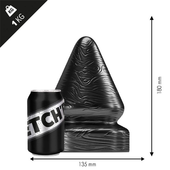PLUG ANALE DI GRANDI DIMENSIONI A FORMA DI CONO SIRUP M STRETCH'R FISTING