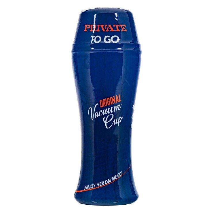 MASTURBATORE PER UOMO A FORMA DI VAGINA VACUUM CUP TO GO 2
