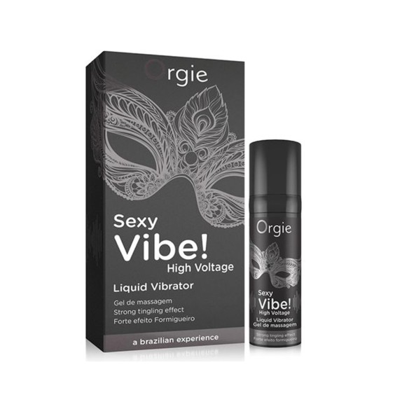 GEL ECCITANTE EFFETTO VIBRANTE FORTE SEXY VIBE! HIGH VOLTAGE