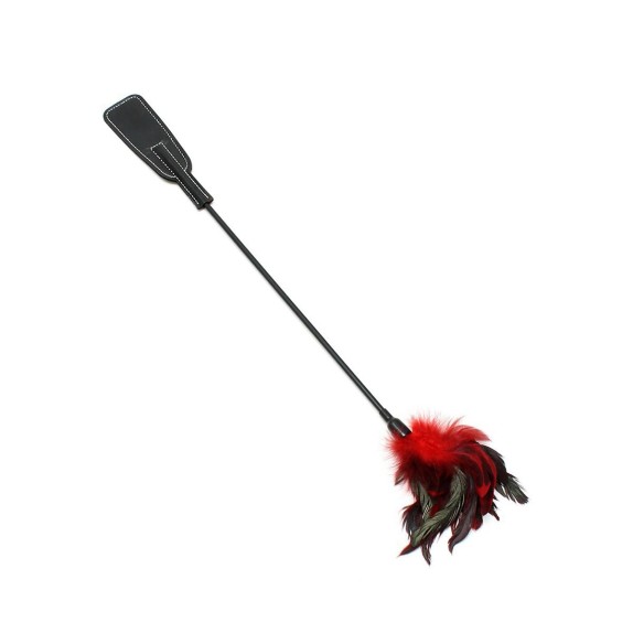 FRUSTINO E PIUMINO 2 IN 1 IN ECOPELLE FEATHER CROP