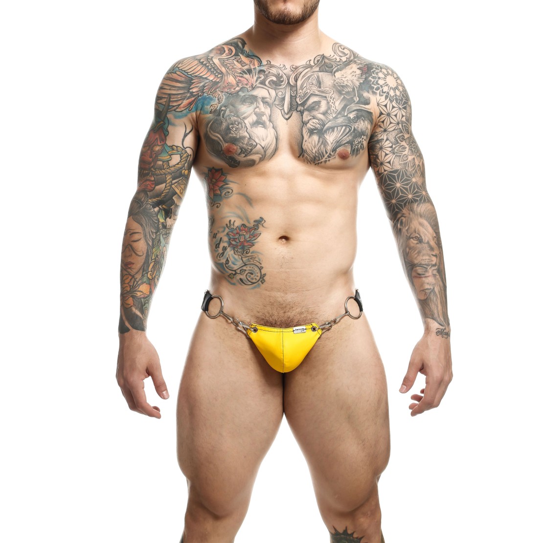 SOSPENSORIO SEXY PER UOMO CON GANCI IN METALLO...