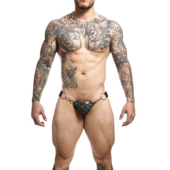 SOSPENSORIO SEXY PER UOMO CON GANCI IN METALLO SNAP JOCKSTRAP VARI COLORI