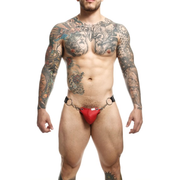 SOSPENSORIO SEXY PER UOMO CON GANCI IN METALLO SNAP JOCKSTRAP VARI COLORI