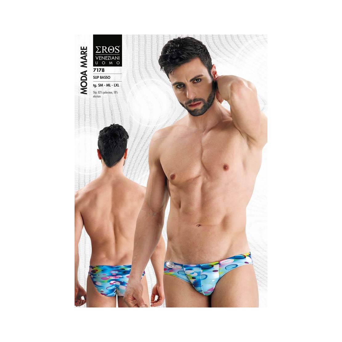 SLIP MARE UOMO VITA BASSA EROS VENEZIANI