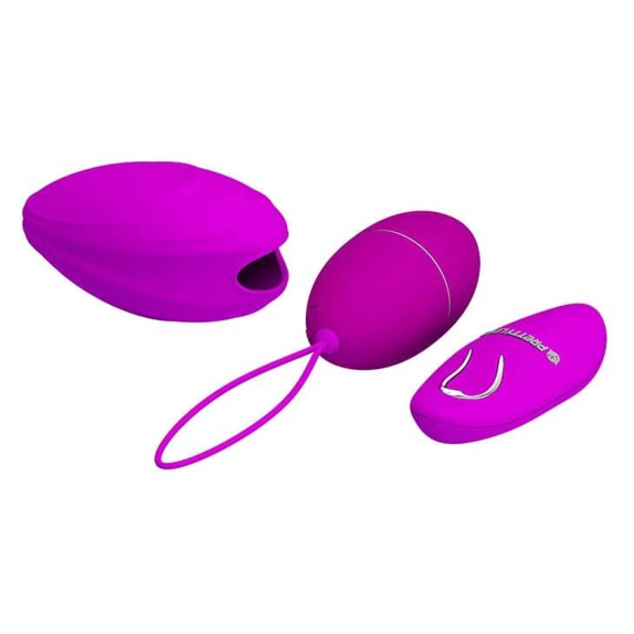 OVETTO VIBRANTE SEX TOY CON COVER E TELECOMANDO HYPER EGG