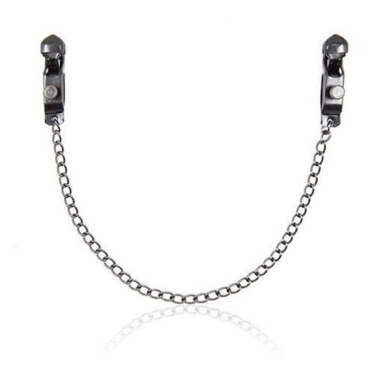 PINZETTE PER CAPEZZOLI REGOLABILI CON CATENA HARD CHAINS 2