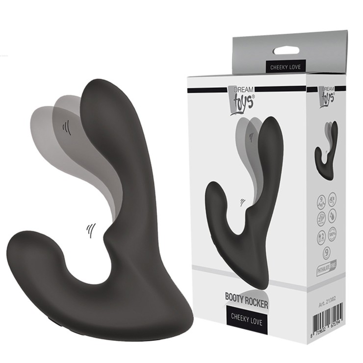 VIBRATORE PROSTATICO CON ROTAZIONE IN PUNTA BOOTY ROCKER 2