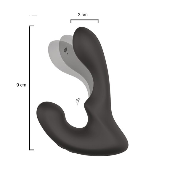 VIBRATORE PROSTATICO CON POTENTI VIBRAZIONI BOOTY ROCKER