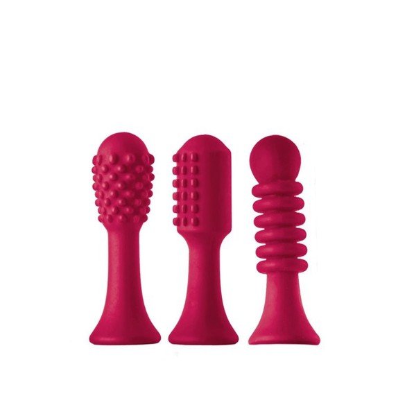 STIMOLATORE CLITORIDEO VIBRANTE CON 3 TESTINE SPARKLING VERONA