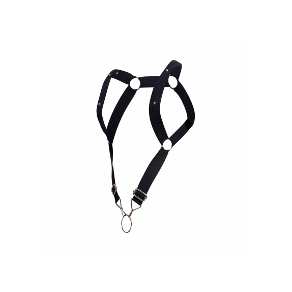 HARNESS SEXY PER UOMO CON COCK RING STRAIGHT BACK DNGEON