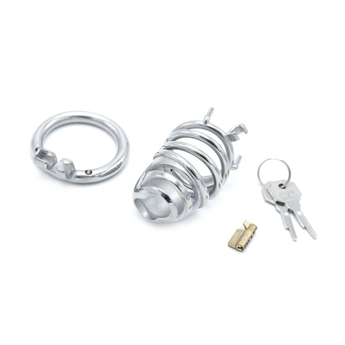 MODERN CHASTITY DEVICE CINTURA GABBIA DI...