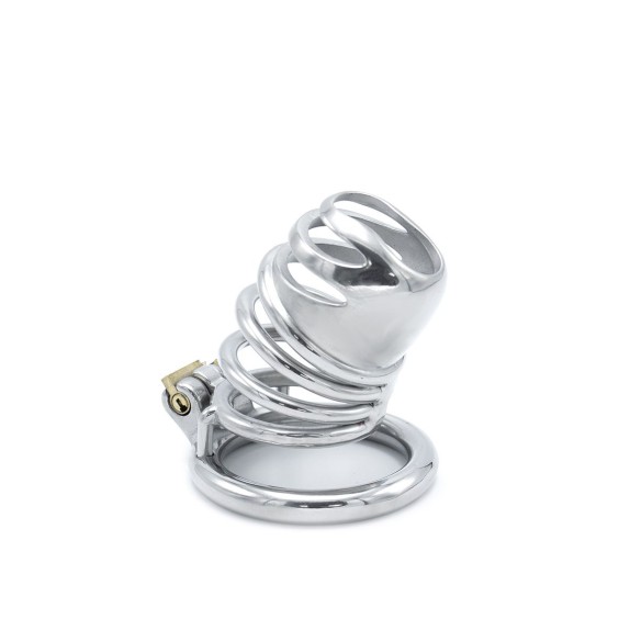 MODERN CHASTITY DEVICE CINTURA GABBIA DI CASTITA' PICCOLA PER UOMO