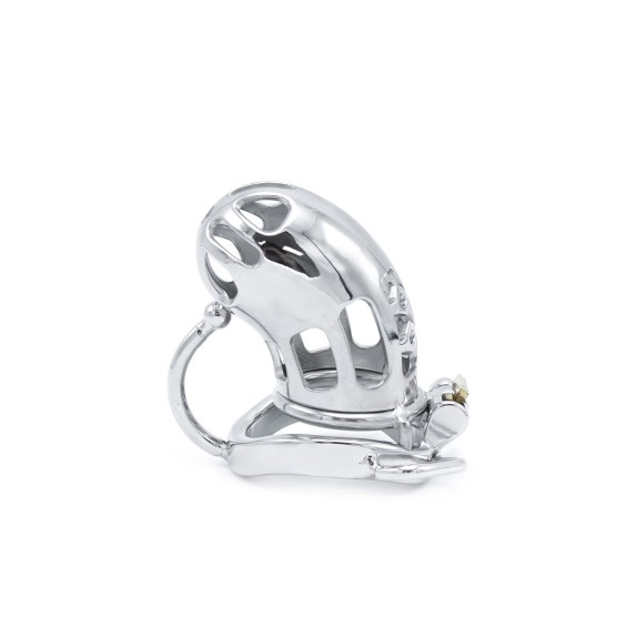 CINTURA DI CASTITA' UOMO BELTED CHASTITY DEVICE WITH BALL DIVIDER
