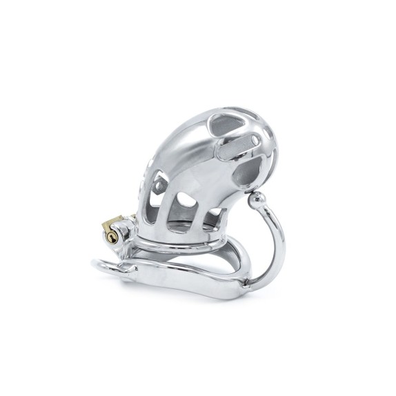 CINTURA DI CASTITA' UOMO BELTED CHASTITY DEVICE WITH BALL DIVIDER