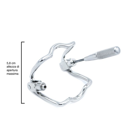 copy of COSTRITTIVO APRIBOCCA IN ACCIAIO INOSSIDABILE STEEL JAW LOCK