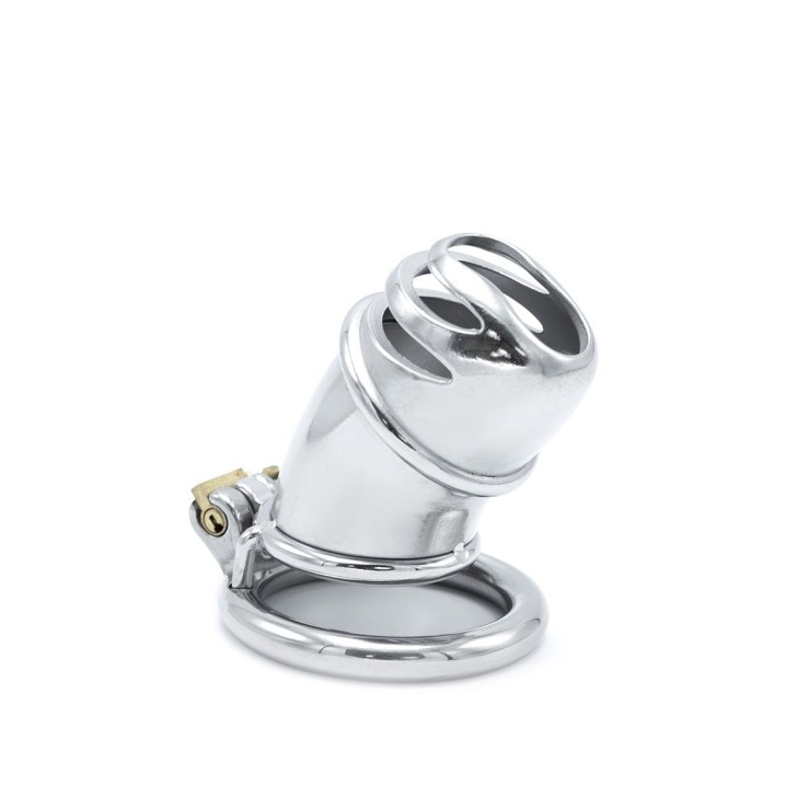 CINTURA DI CASTITA' UOMO MODERN TUBE CHASTITY DEVICE 2