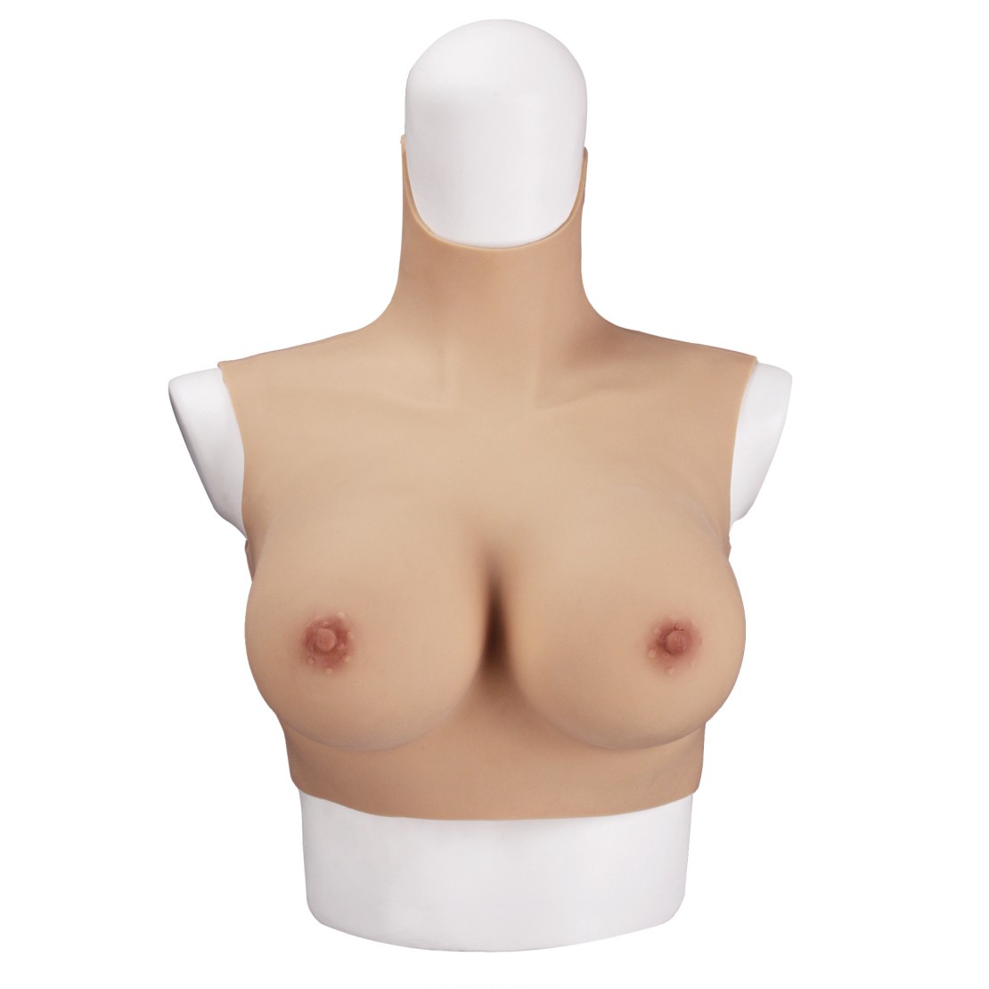 BUSTO INDOSSABILE ULTRA REALISTICO CON SENO...