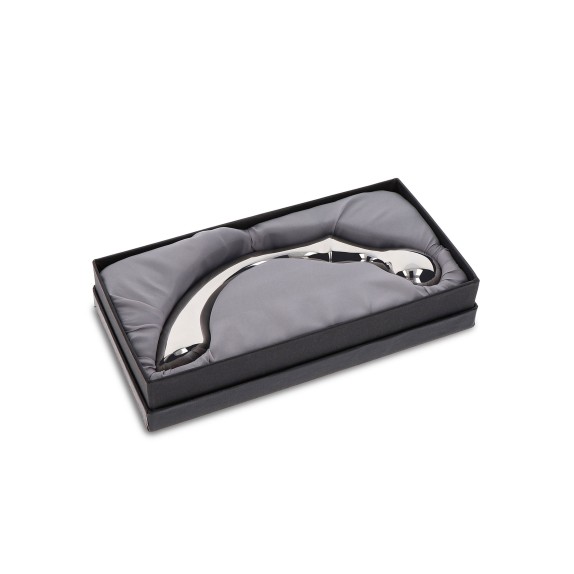 DILDO IN ACCIAIO INOSSIDABILE VAGINALE ANALE RIBBED PLEASURE STEEL WAND