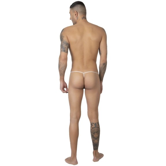 STRING SEXY PER UOMO CON LINEE IN COTONE E TULLE EROS VENEZIANI