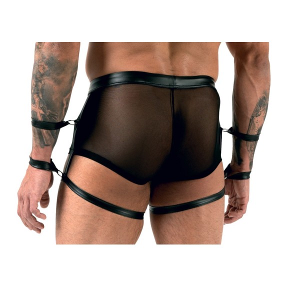 BOXER HARNESS SEXY PER UOMO CON DOPPIE MANETTE SVENJOYMENT
