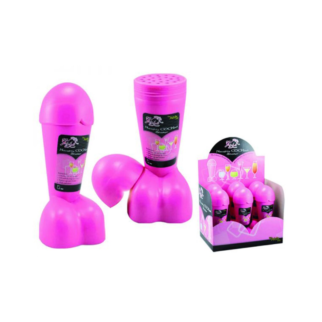 GADGET NAUGHTY COCKTAIL SHAKER PER DRINK A...