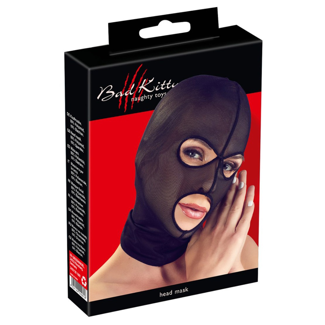 MASCHERA CAPPUCCIO SEXY ELASTICIZZATA HEAD MASK...