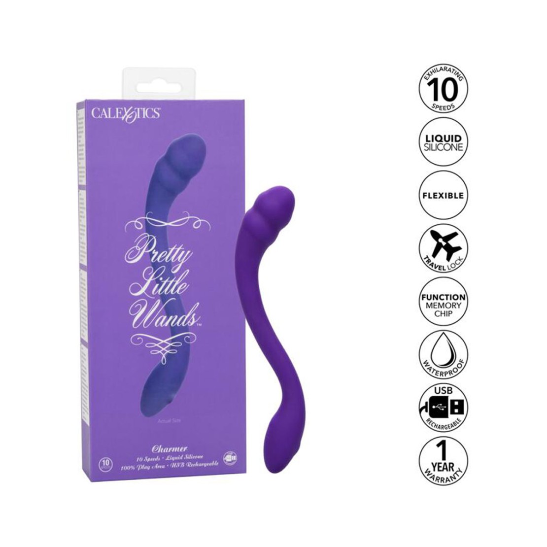 VIBRATORE PER PUNTO G IN SILICONE PRETTY LITTLE...
