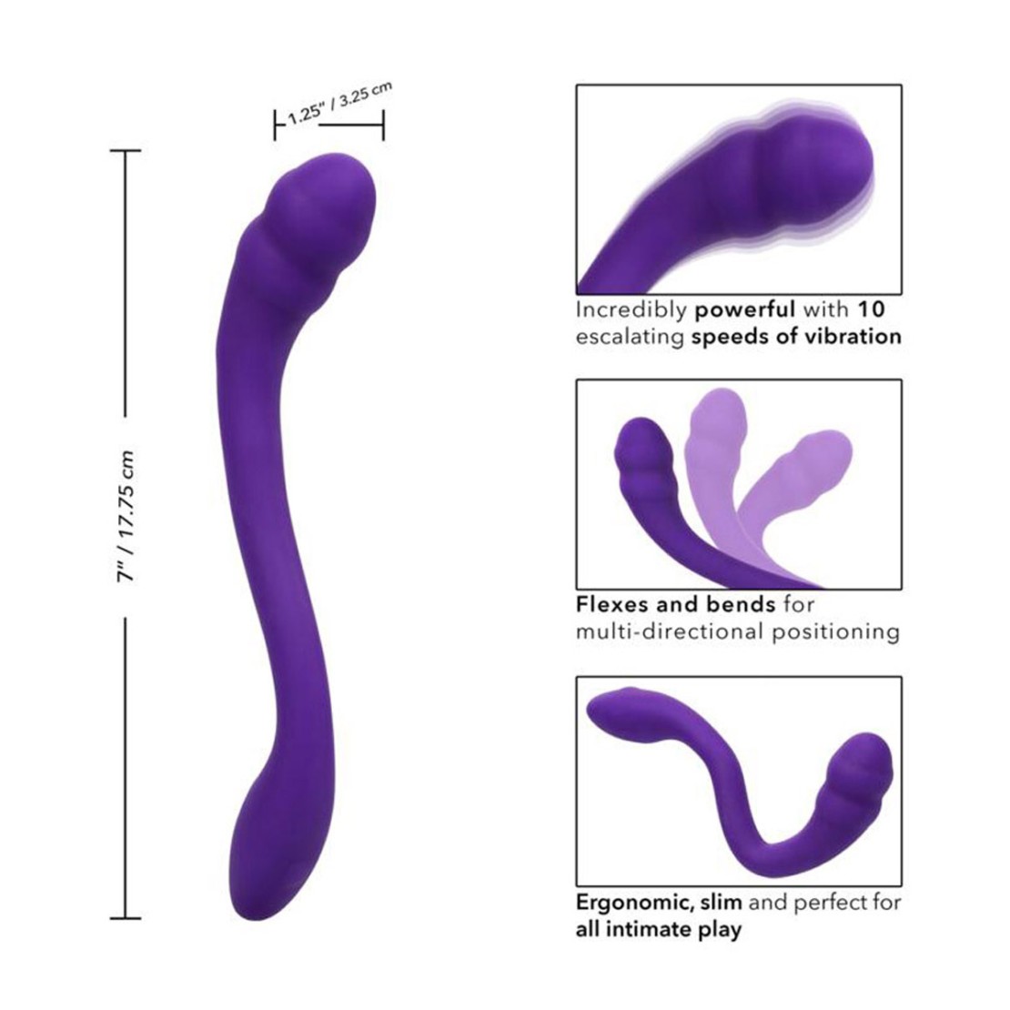 VIBRATORE PER PUNTO G IN SILICONE PRETTY LITTLE...