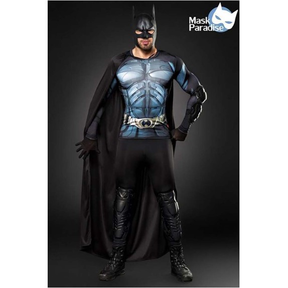 COSTUME HALLOWEEN SEXY PER UOMO DA BATMAN DARK HERO DI MASK PARADISE