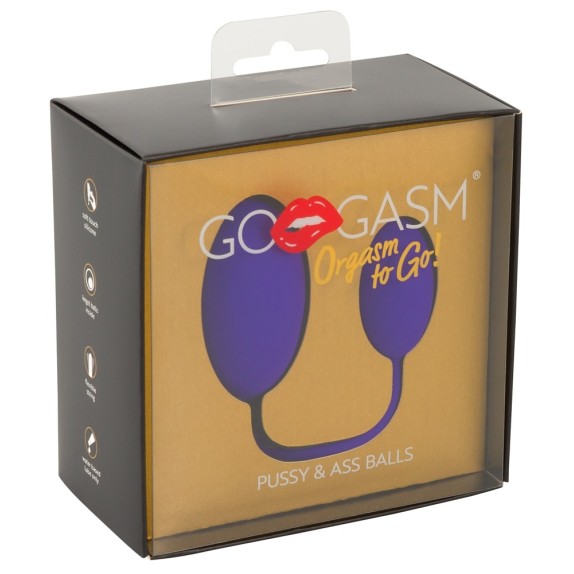 PALLINE AUTOVIBRANTI PER VAGINA E ANO SEX TOY DOPPIO