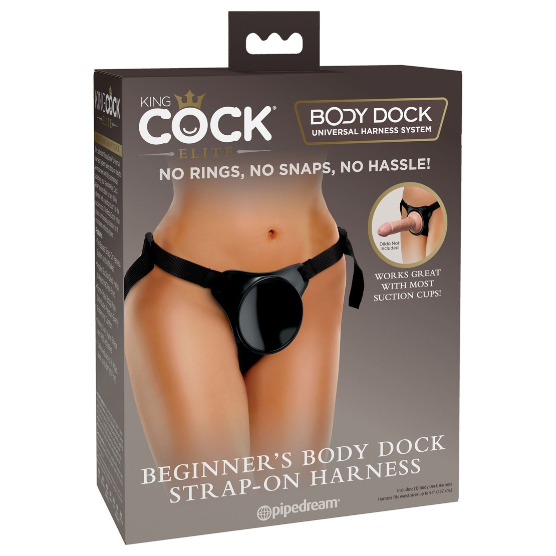 MUTANDINA STRAP-ON CON BASE PER VENTOSA PER...