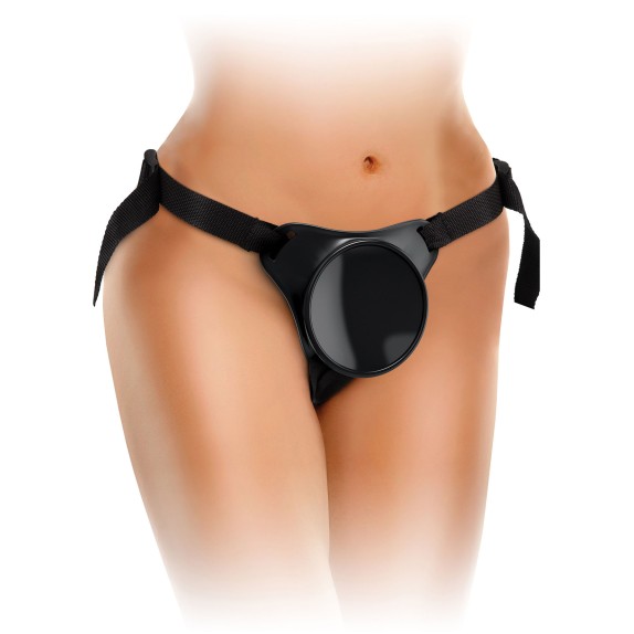MUTANDINA STRAP-ON CON BASE PER VENTOSA PER PRINCIPIANTI BODY DOCK HARNESS