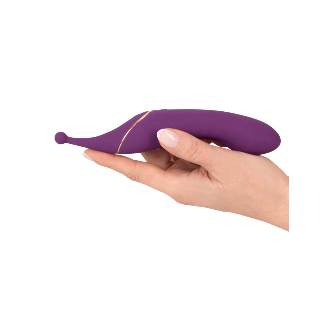 VIBRATORE E MASSAGGIATORE CLITORIDEO DOPPIA...