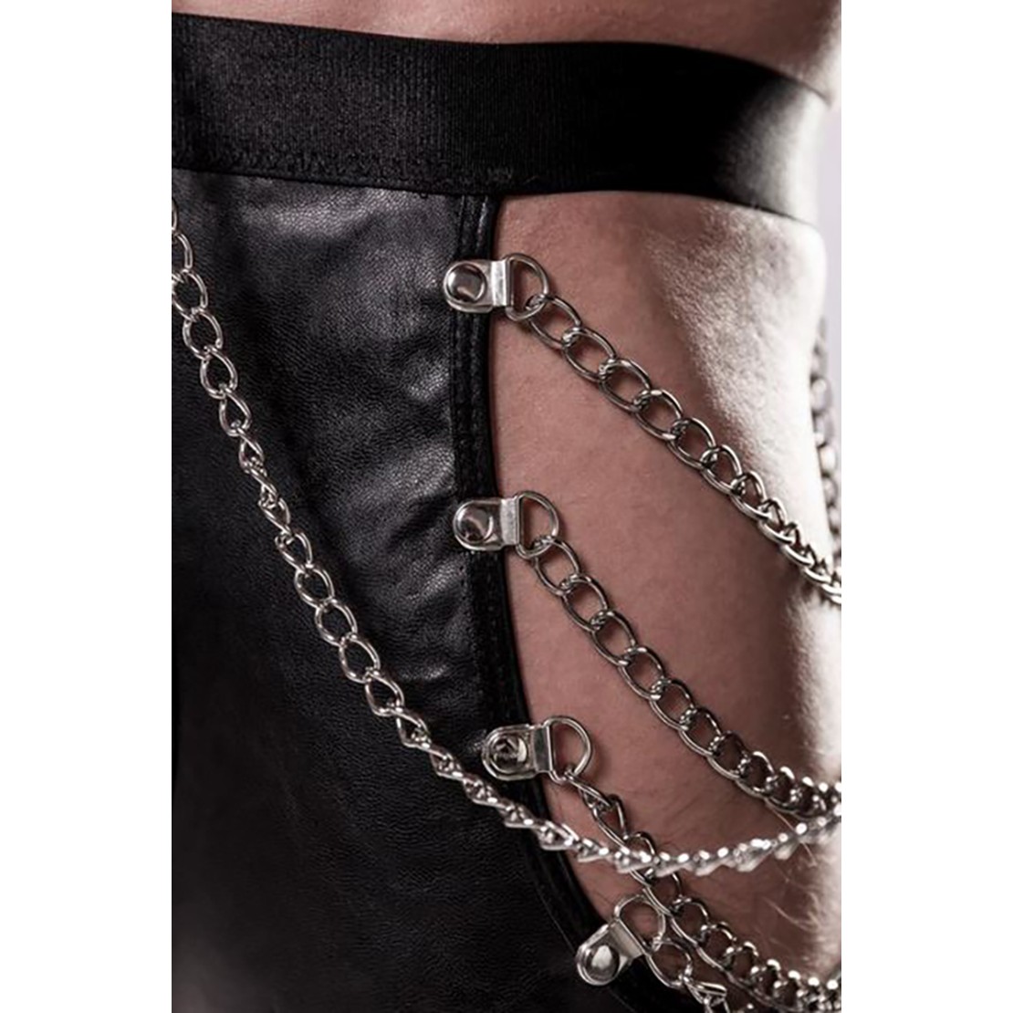 SET 5 PEZZI SEXY PER UOMO EFFETTO BAGNATO CON...