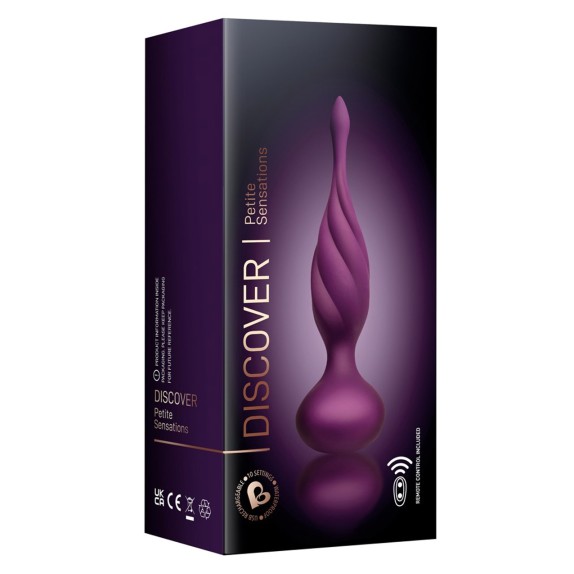 copy of PLUG ANALE VIBRANTE CON TELECOMANDO WIRELESS DISCOVER
