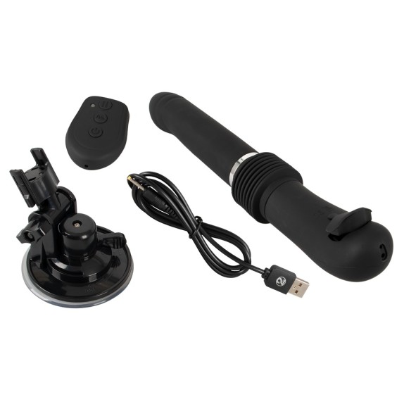 FUCKING-SEX MACHINE ANALE RICARICABILE CON MOVIMENTO A SPINTA E VIBRAZIONE