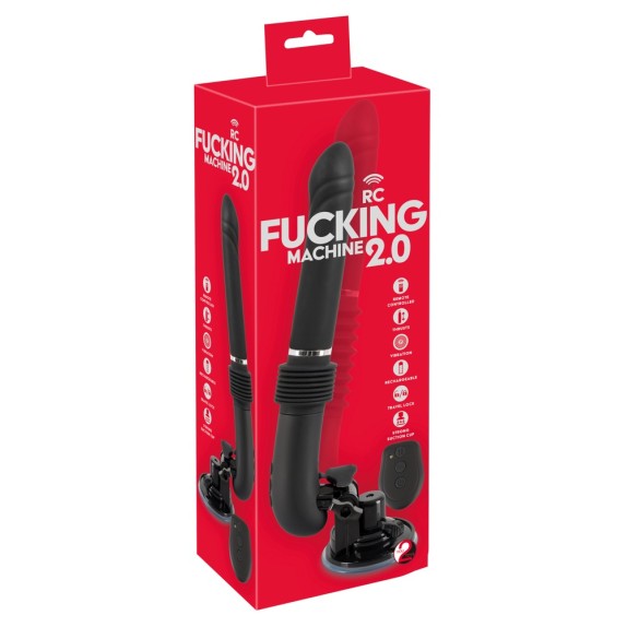 FUCKING-SEX MACHINE ANALE RICARICABILE CON MOVIMENTO A SPINTA E VIBRAZIONE