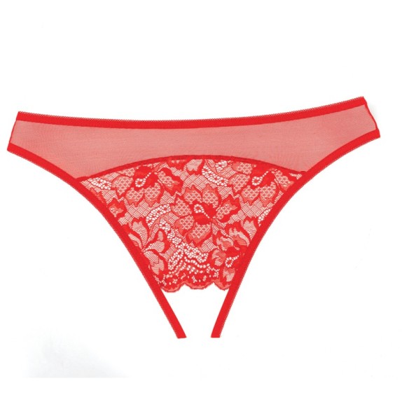 CULOTTE SEXY DONNA APERTA IN PIZZO VARI COLORI ALLURE