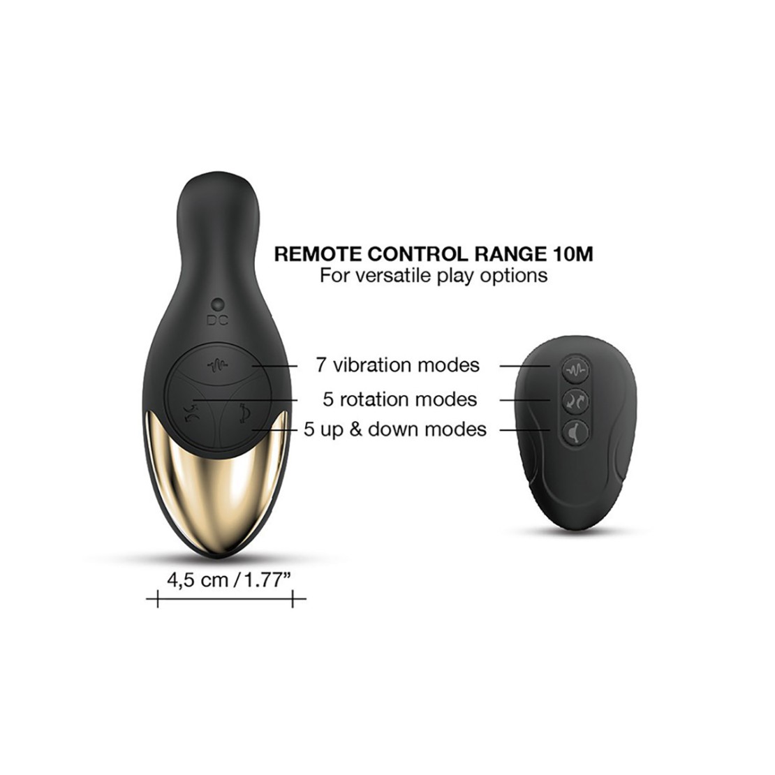 MASSAGGIATORE PROSTATICO SEX TOY 3IN1 CON...