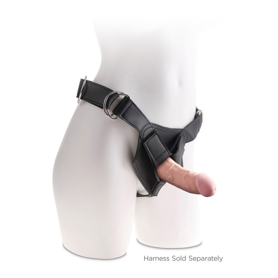 DILDO 15 CM TRIPLA DENSITA' CON VENTOSA KING COCK